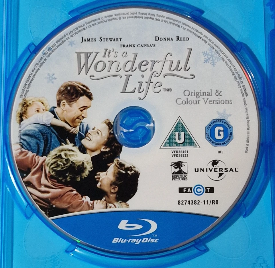 It,s A Wonderful Life BLU RAY B&W + Colour Version - Image 3 of 3