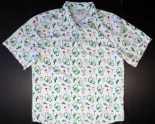 Phoenix Waste Management 2XL Hawaiian Shirt Coors Light Saguaro TPC Golf Pro