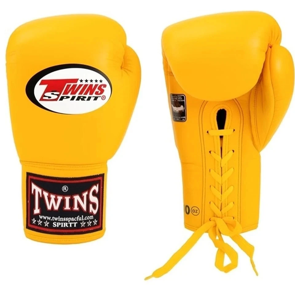 Twins Yellow 16 oz. Weight Boxing Gloves for sale | eBay