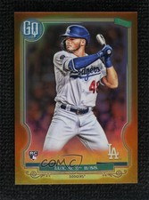 2020 Topps Gypsy Queen Box Topper Chrome Gold Refractor 12/50 Gavin Lux 06bg