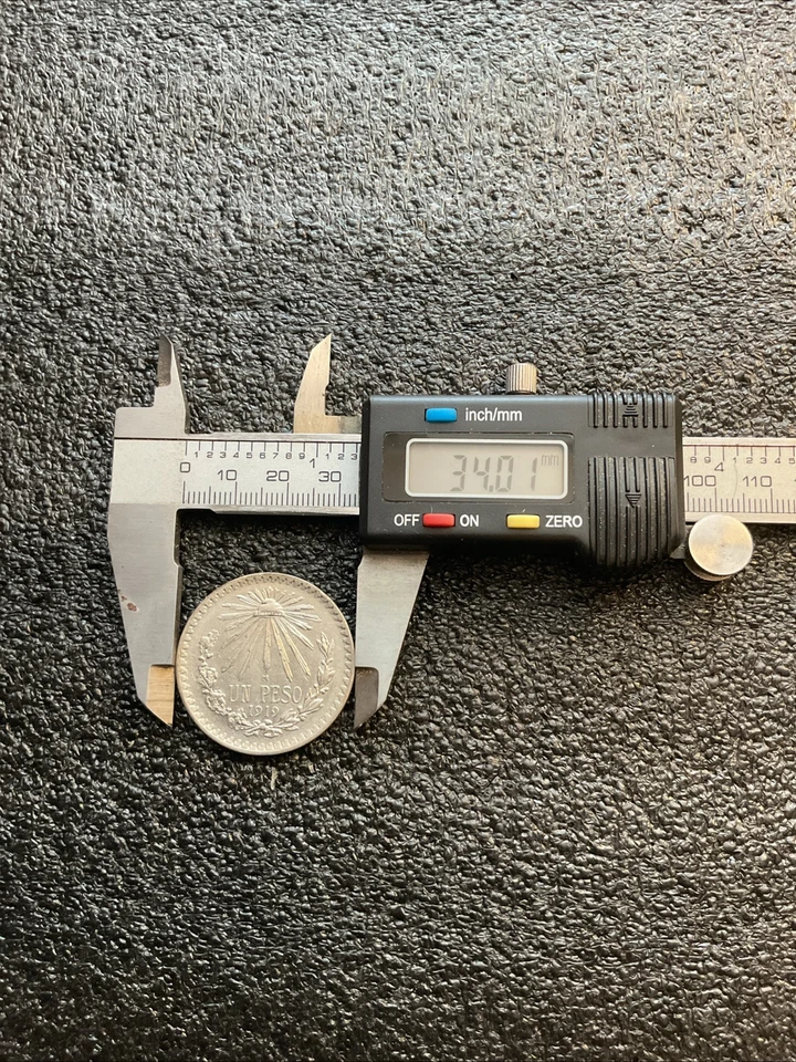 Mexico 1 Peso KM# 454 1919 Mo ⚜️*️⃣🪙 1325 Collector’s Choice ~ RARE - Image 4 of 4