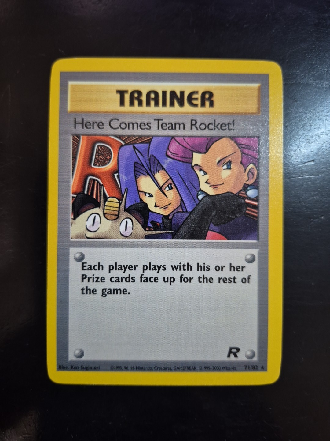 Here Comes Team Rocket! - 71/82 - Pokemon Team Rocket Unlimited Rare Card NM 2