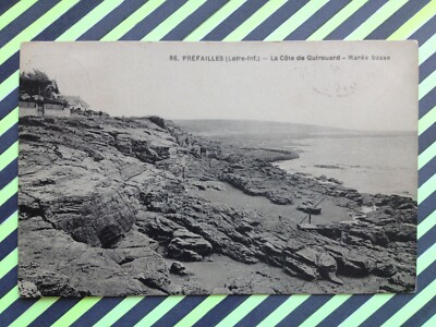 cpa 44 - PRÉFAILLES La CÔTE de QUIROUARD bei Ebbe