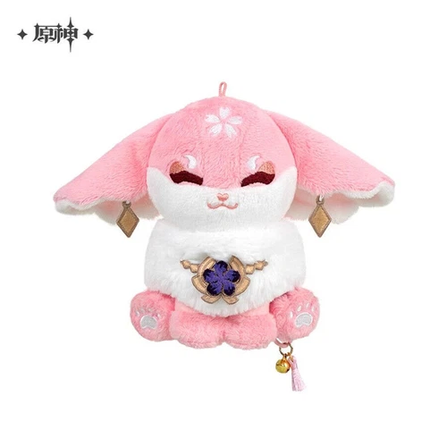 HOT Genshin Impact Yae Miko Fox Plush Doll Stuffed Toy Keychain Backpack Pendant - Bild 7 von 10