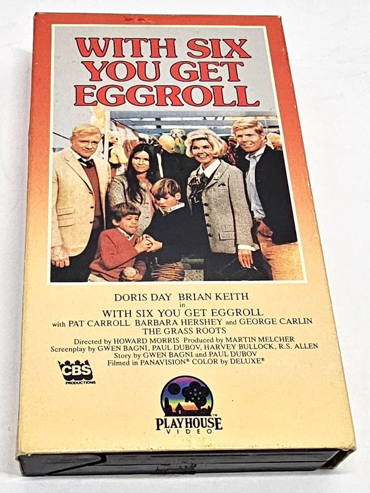 With Six You Get Eggroll VHS 1985 Playhouse Video George Carlin - Image 3 of 4