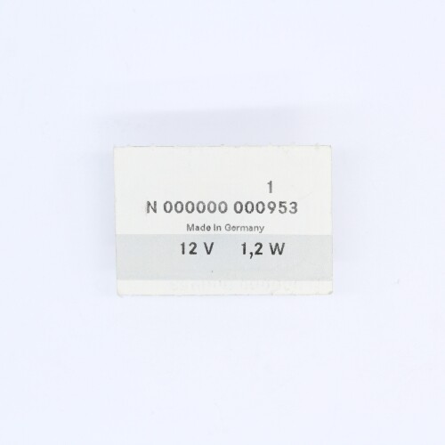 Number 000000 Bulb Part Number - 000000 000953 | eBay
