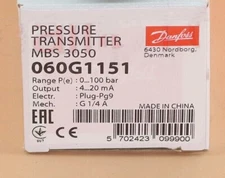 Danfoss MBS3050 060G1151 Pressure Transmitter