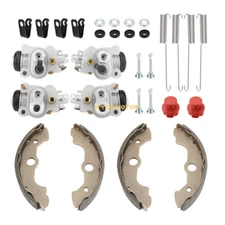 Front Brake Wheel Cylinders Shoes Kit for Honda FourTrax 300 TRX300FW 1988-2000