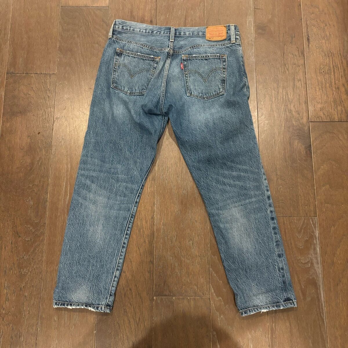 Men's Levi's 501 Selvedge Jeans White Oak Cone Denim ( W29 x Men's Levi's 501 Selvedge Jeans White Oak Cone Denim ( W29 x