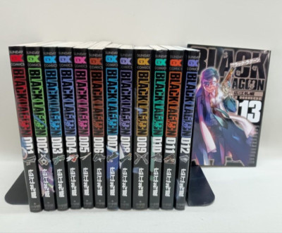 BLACK LAGOON Japanese Ver Complete Full Comics Manga Set Vol.1-13 Hiroe Rei