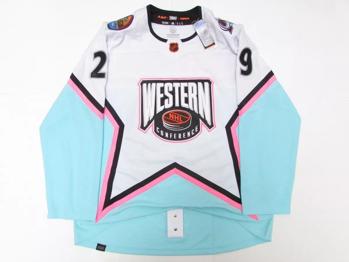 2023 NHL ALL STAR WESTERN CONFERENCE AUTHENTIC ADIDAS JERSEY WHITE