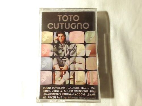TOTO CUTUGNO Omonimo Same S/t mc cassette k7 1989 1a EDIZIONE COME NUOVA LIKENEW - Foto 1 di 1