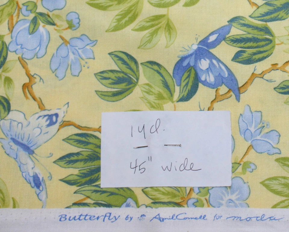 1 Yard of "Butterfly" 100% Cotton  - Image 2 of 2