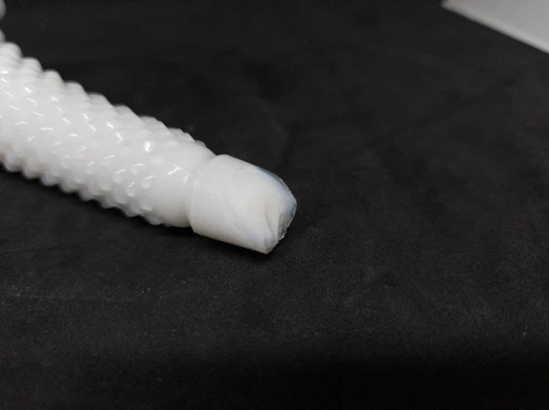 Vintage Fenton Hobnail White Milk Glass Epergne Horn Replacement 8.5”