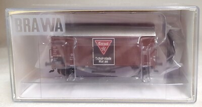 Brawa 48832, ged. Güterwagen Gms 30 der DB, ''Eszet'', Ep.III, H0, NEU&OVP