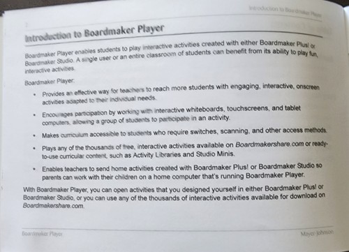 Mayer-Johnson Boardmaker Player English Studio Player and Plus Playerr - Picture 6 of 10