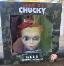 NEW Trick or Treat Studio Seed of Chucky Movie Glen Head Holiday Horror Ornament