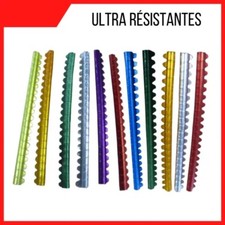 10 BAGUES aluminium ouverte pour oiseaux couleur au choix numéroté 2.5/3/4/6mm