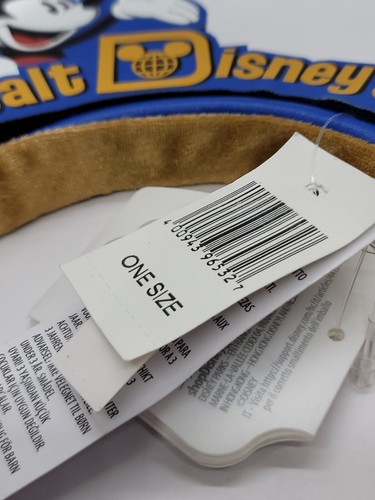 Disney Parks Walt Disney World Mickey Mouse Making Magic Blue Ears Headband New - Picture 10 of 15