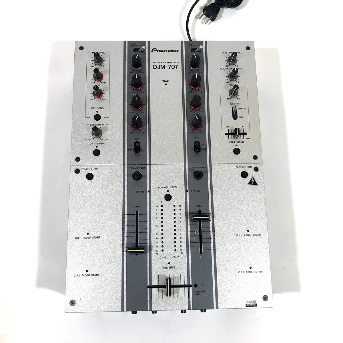 Pioneer DJM-707 Professional 2Channel DJ Mixer - Excellent Working