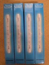 4x  R7 J78 150W Linear Halogen Bulbs, Security Lamps Flood Lights, 78mm Short 