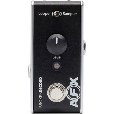 Fishman AFX Broken Record Looper/Sampler Electric Guitar Effects Pedal Black
