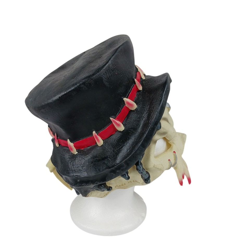Crypt Mask Vintage Deluxe 2005 Group Halloween Latex Crypt Keeper Skull Costume ...