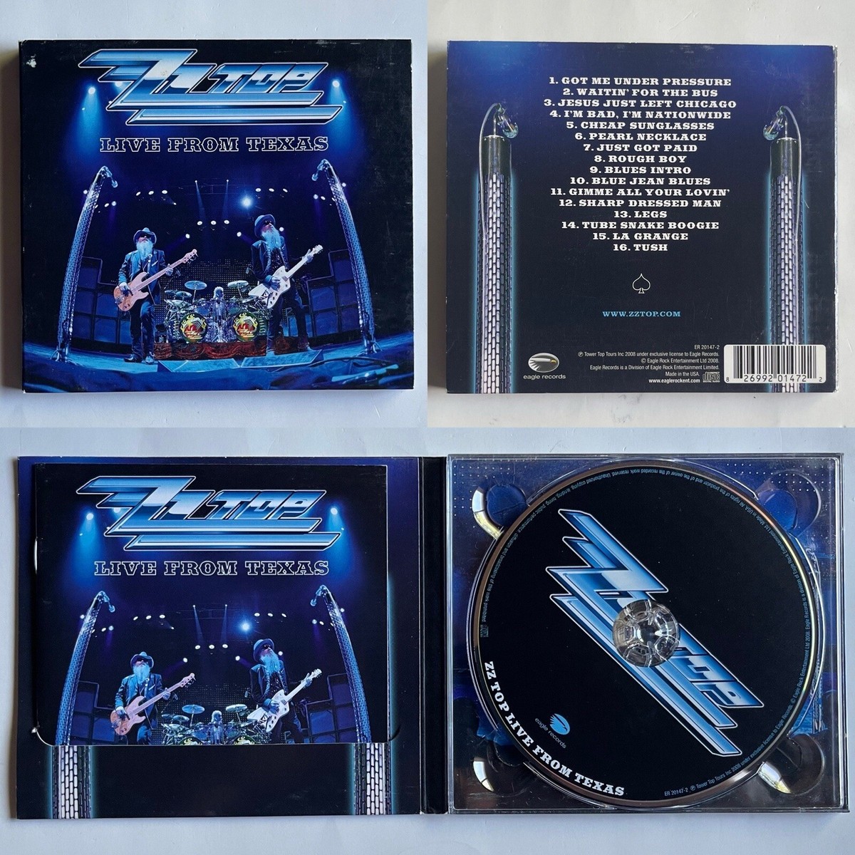 ZZ Top Billy Gibbons CD Lot X 15 | eBay