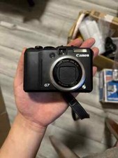 Canon Powershot G7 Professional Digital Compact Camera Black Optical Zoom 