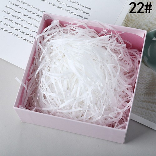 50G/100G Raffia Grass Gift Box Shredded Crinkle Paper Packaging Filler Material - Picture 19 of 31