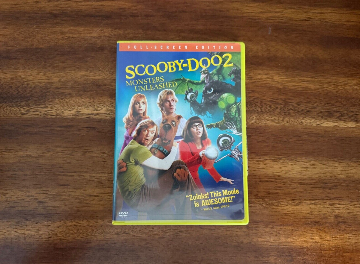 Scooby Doo 2: Monsters Unleashed (DVD, 2004) FREE SHIPPING