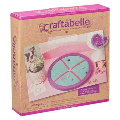 Craftabelle Pinboard Creation Kit - Crafts - Kids Creativity & Imagination
