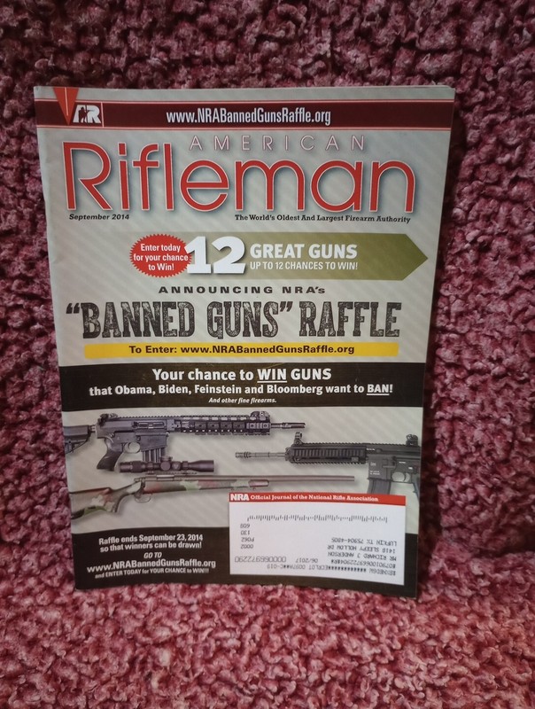 AMERICAN RIFLEMAN MAGAZINE COPY SEPTEMBER 2014