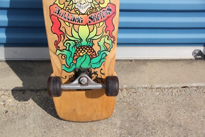 BULLDOG SKATES BDS SKATEBOARD WITH TRACKER TRUCKS MISSING ONE