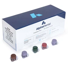 BLANC Prophylaxis Paste - Non Splatter Formula - Coarse Grit - 200 Cups Assorted