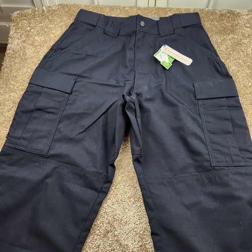 511 Tactical Series Men's L Ripstop Cargo 35-39X32 Navy Blue Stretch NWT - Picture 5 of 12