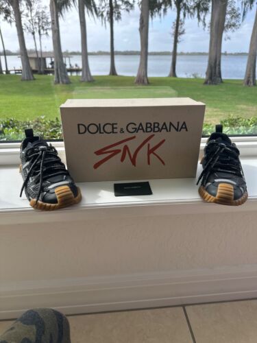 Zapatillas negras Dolce&Gabbana NS1 talla 10,5