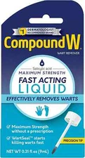 Compound W Maximum Strength Fast Acting Liquid Wart Remover, 0.31 Fl Oz