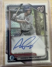 2024 Bowman Chrome - Mega Box Chrome Prospect Mojo Autographs #BMA-AP Andrew...