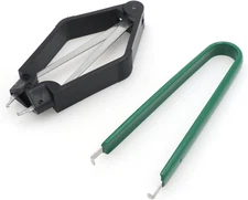 PLCC IC Chip Extractor U-Shape ROM Puller Tool Kit for Motherboard Use