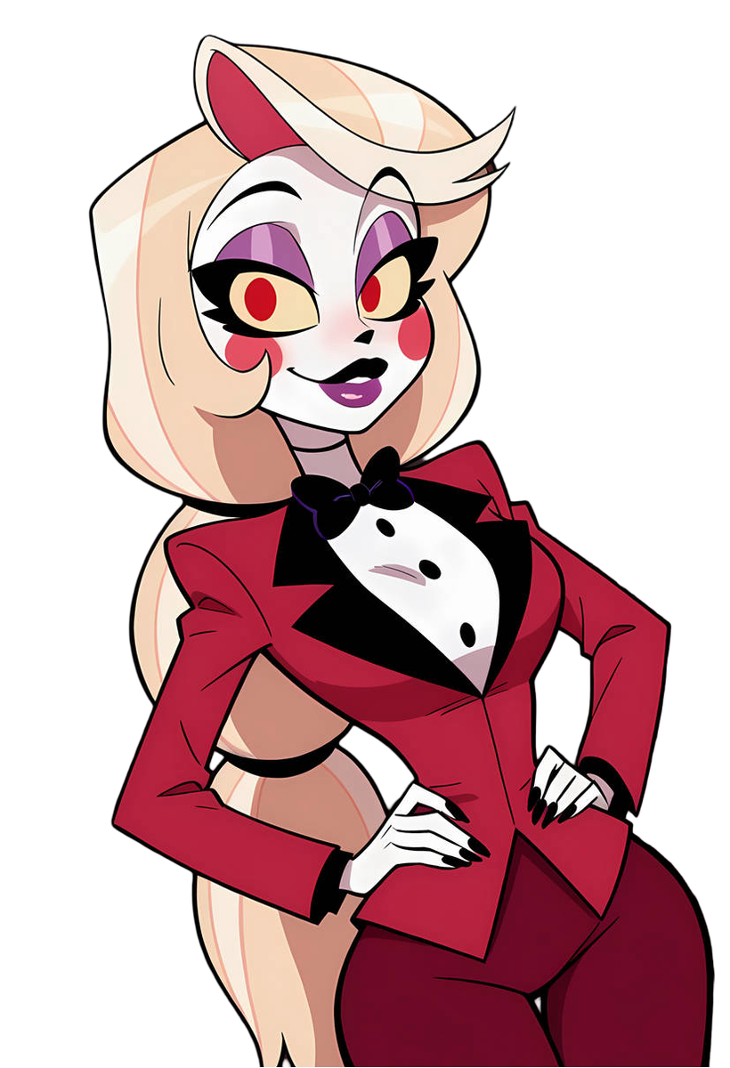 その他 HAZBIN HOTEL CHARLIE MORNINGSTAR Charlie Morningstar Hazbin Hotel Waifu Weatherproof Anime Sticker