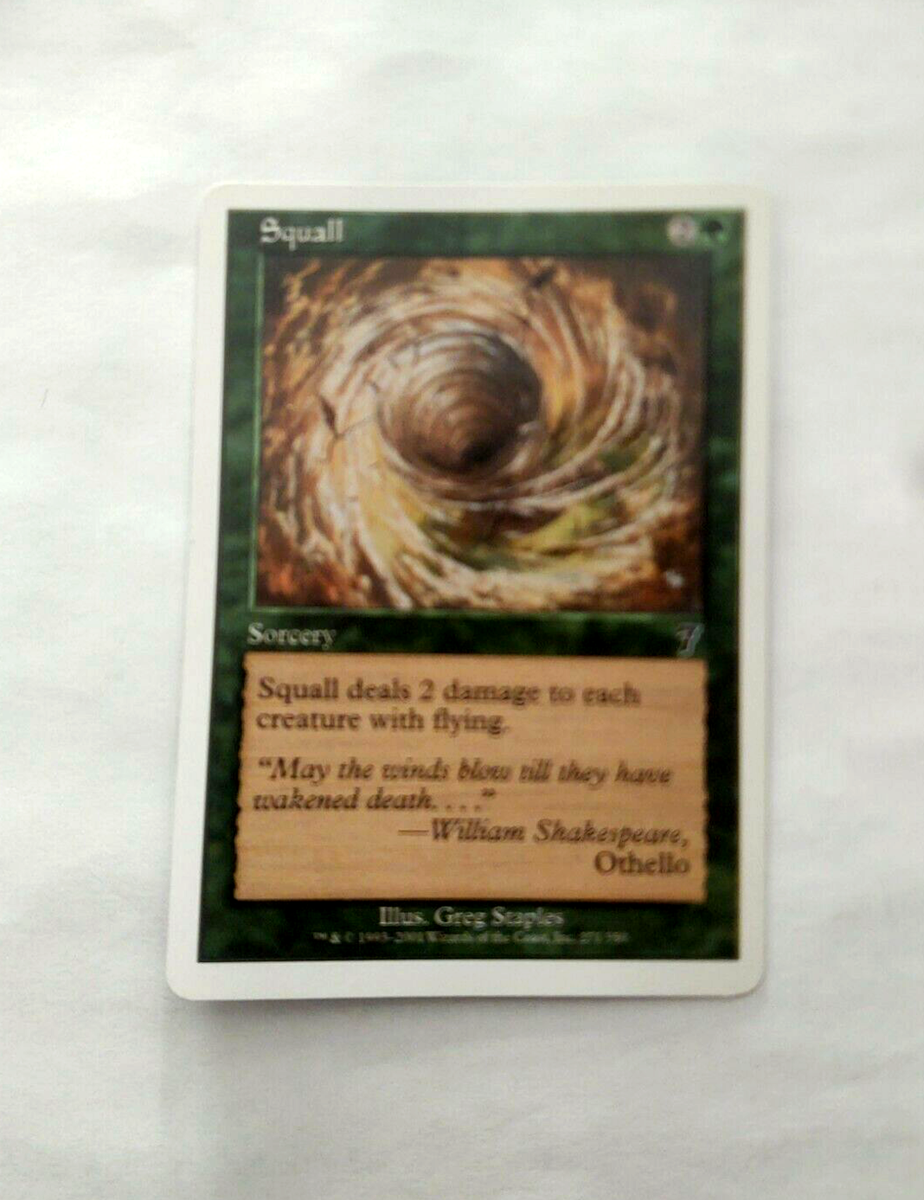 MTG Squall Seventh Edition 271/350 Regular Common - Premium NOS