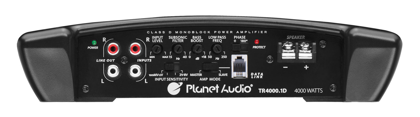 Автомобильный монофонический усилитель Planet Audio TR40001D мощностью 4000 Вт класса D на 1 Ом Комплект усилителей