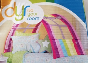 rainbow bed tent