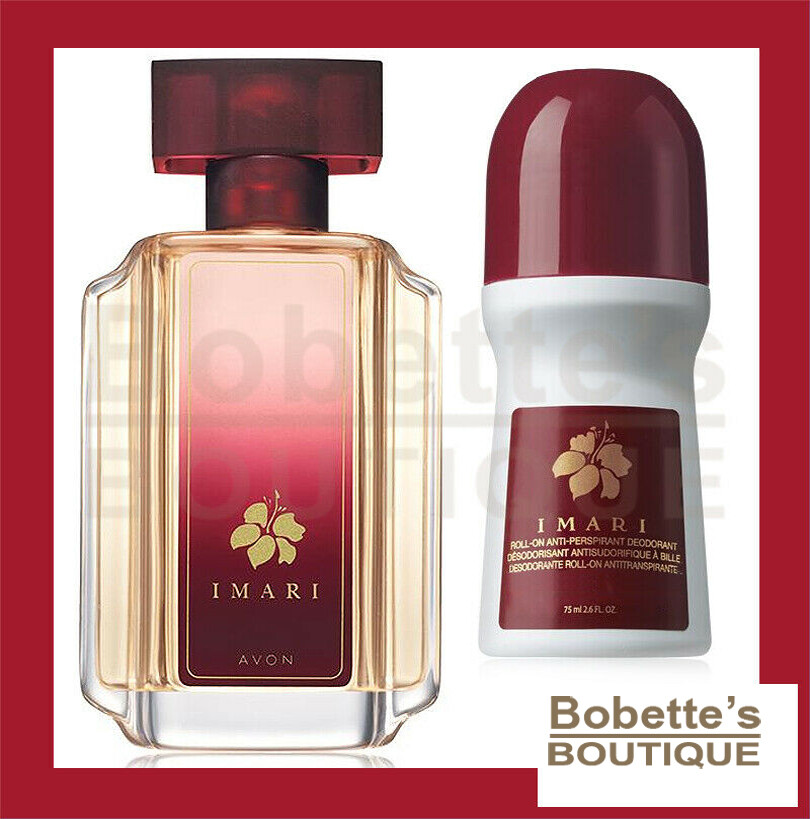 Imari Avon parfum et déodorant fraîcheur pour rester séduisante active en soirée