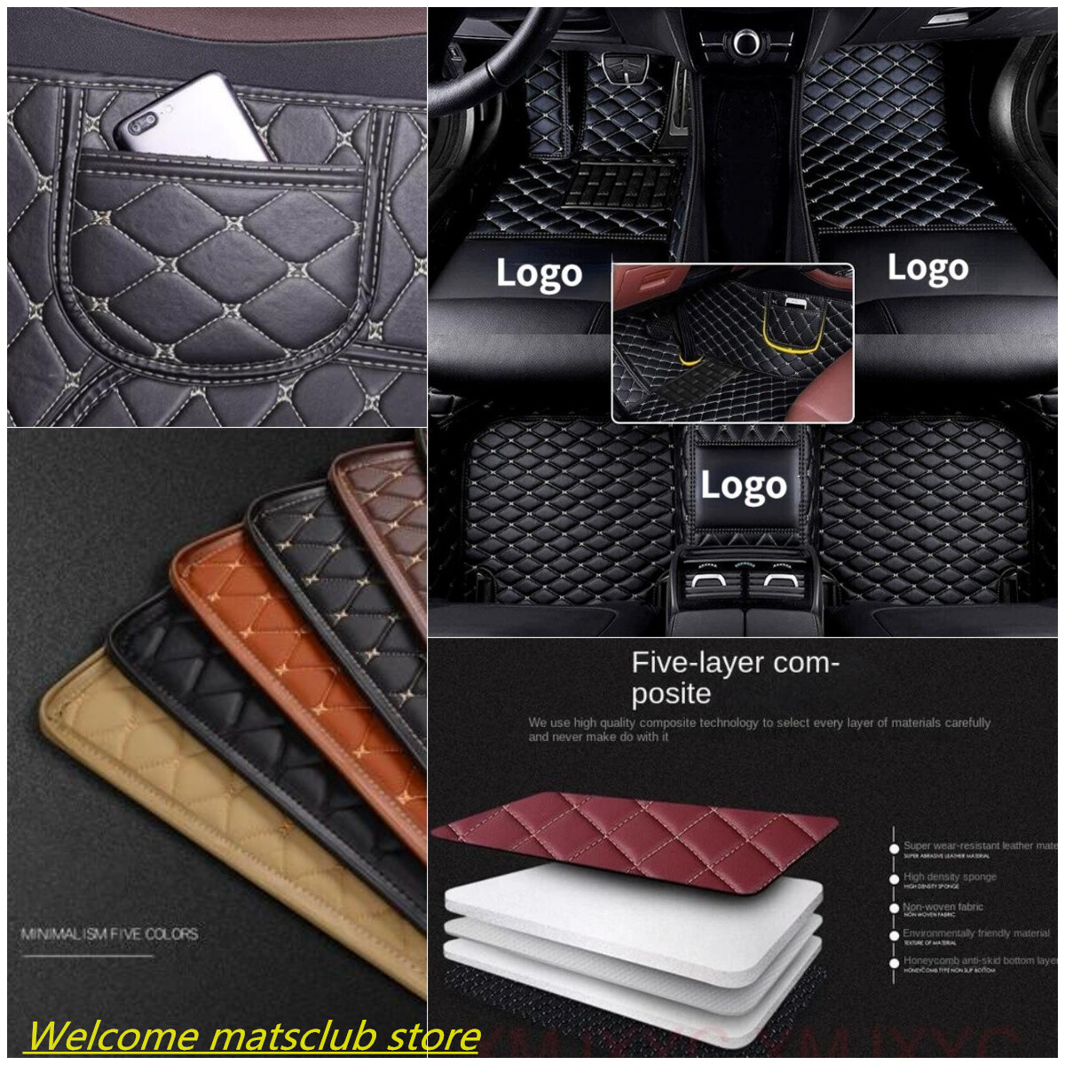 Dodge Challenger Charger Journey Custom Fit All-Weather Floor Mats and Liners  