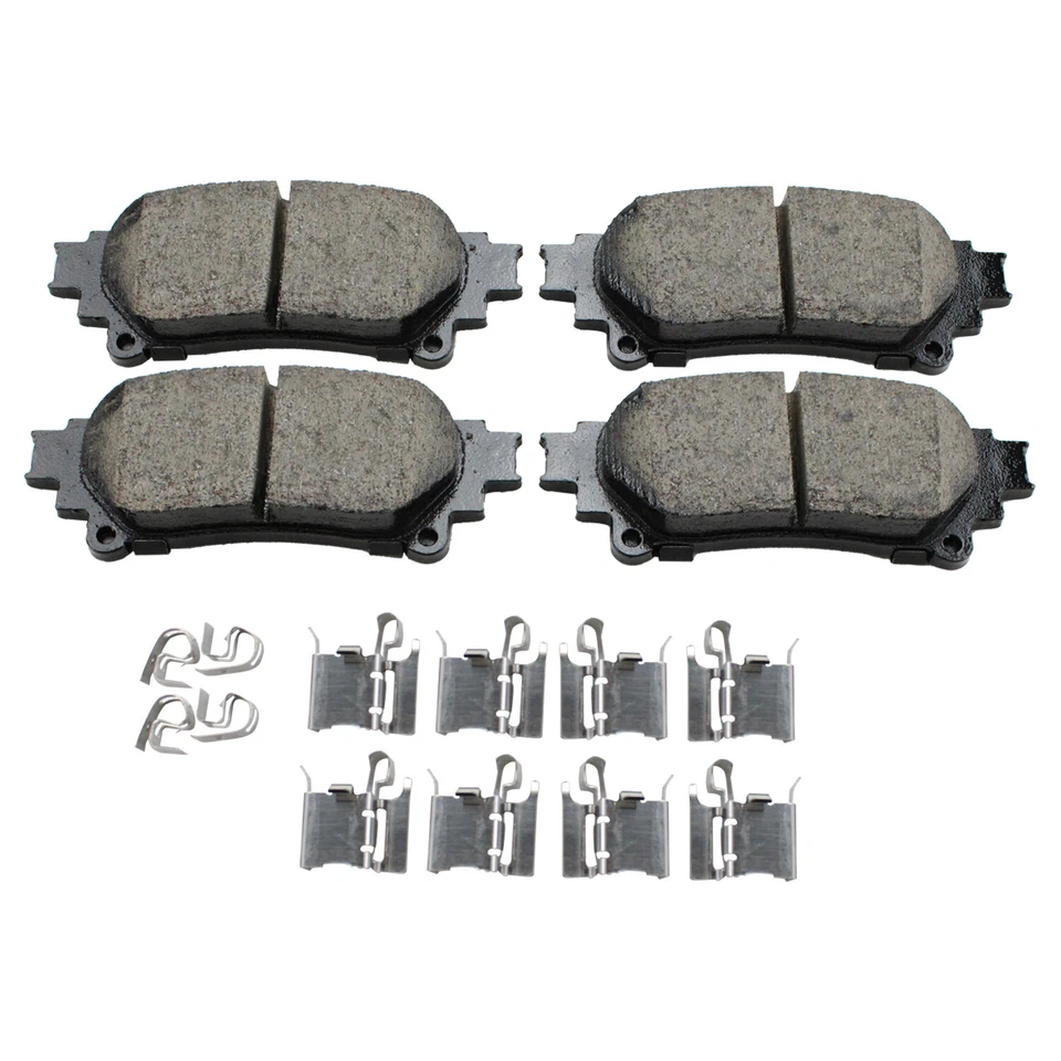 Juego de pastillas de freno de disco trasero Akebono ProACT para Toyota Sienna 2015-2018 Foto 4 de 4