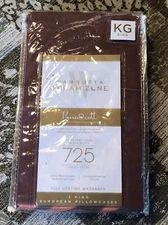 Wamsutta Dream Zone 725 TC King Pillowcases in Mauve Set of 2 European Envelope