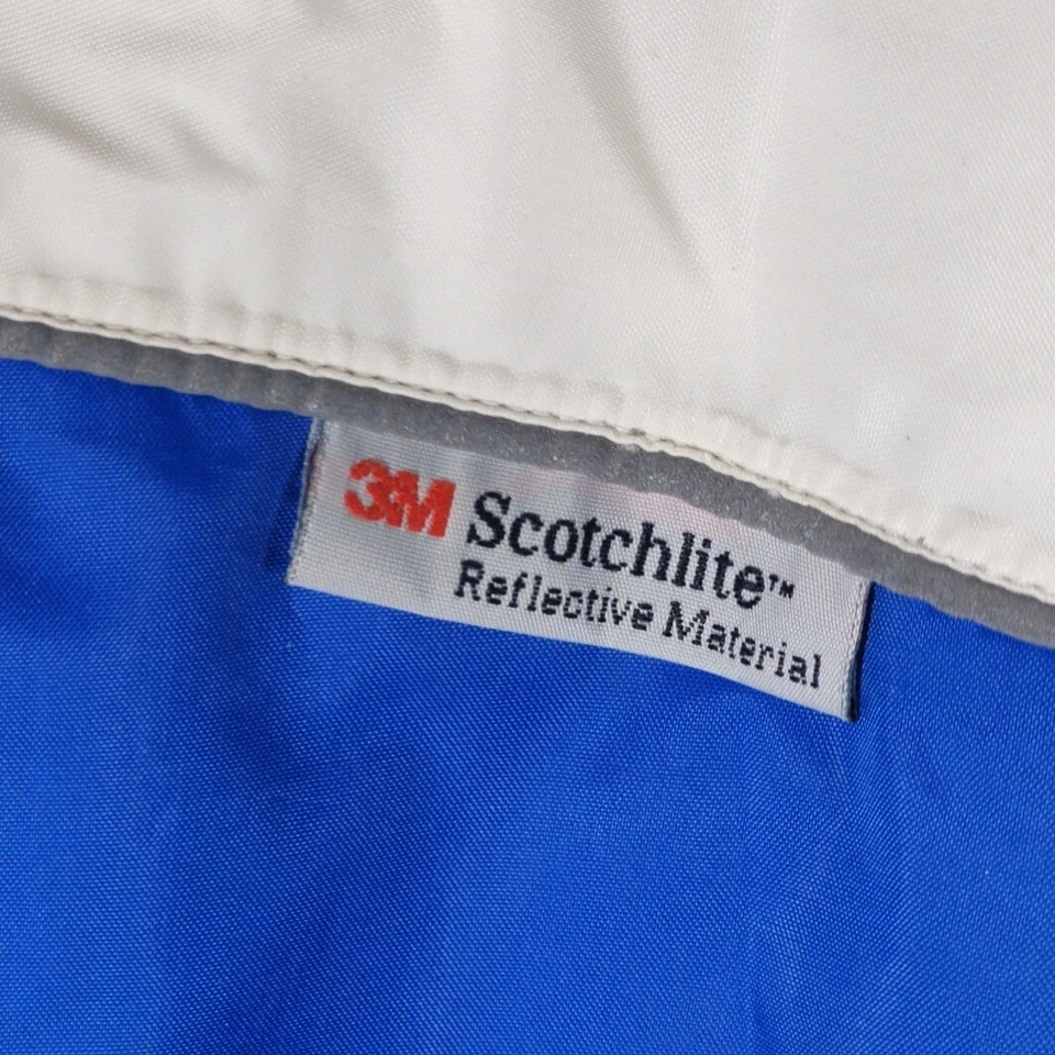 Firstgear Blue Black Splash Motorcycle Jacket Size Medium Reflective Men - Image 3 of 4