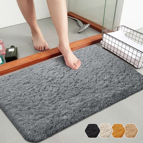 Non Slip Bath Mat Extra Large Bathroom Rugs Water Absorbent Toilet